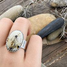 Load image into Gallery viewer, Dendrite Agate Silver ring