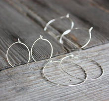 Load image into Gallery viewer, Textured Hoop - Appleye Jewellery