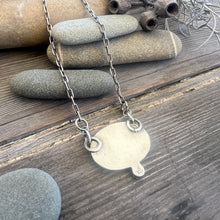 Load image into Gallery viewer, Dendrite Agate pendant with chunky chain
