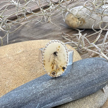 Load image into Gallery viewer, Dendrite Agate Silver ring

