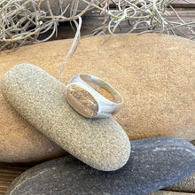 Load image into Gallery viewer, Sterling silver signet ring
