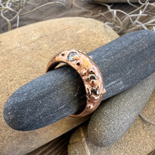 Load image into Gallery viewer, Solid Rose gold + Lab Diamonds
