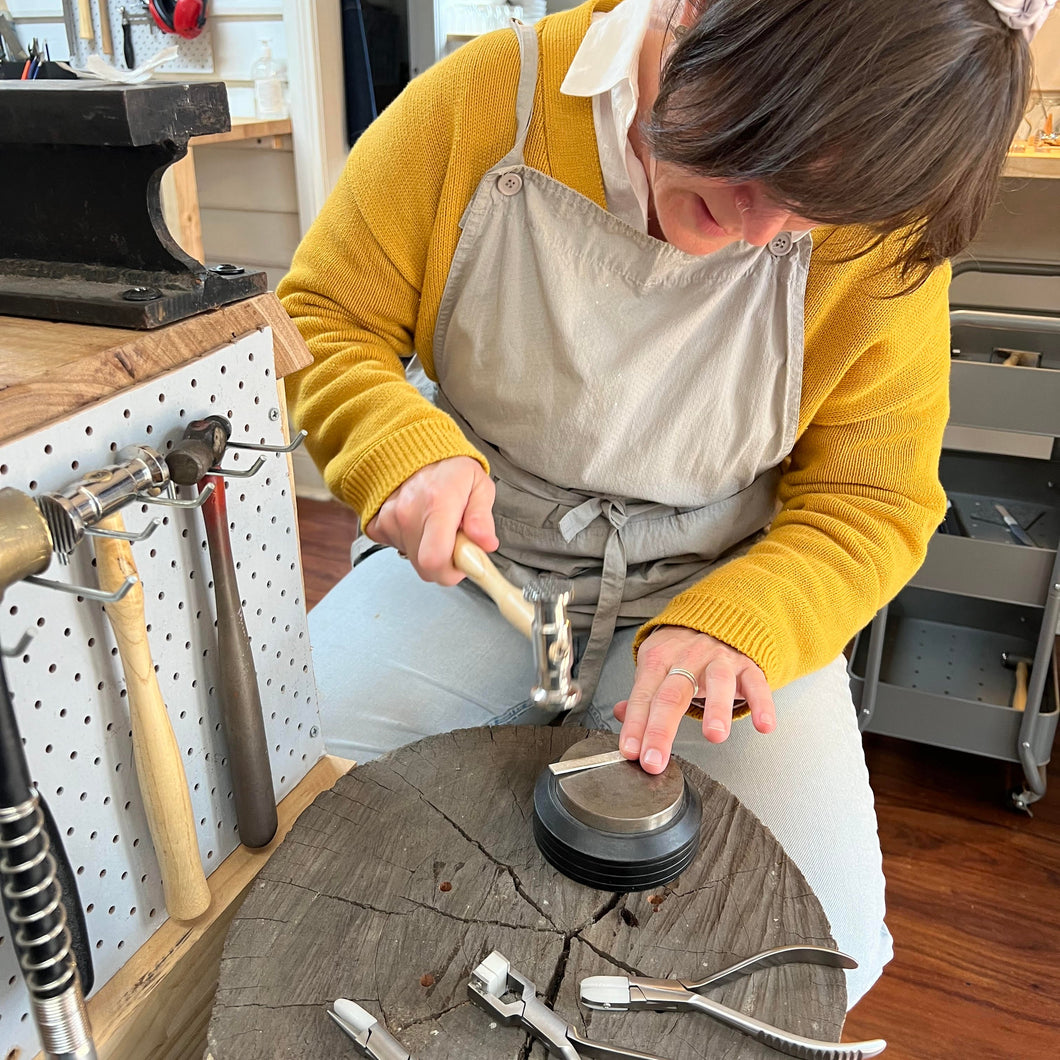 Make a Chunky Silver Ring  Workshop