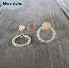 Load image into Gallery viewer, Two way earring - Appleye Jewellery
